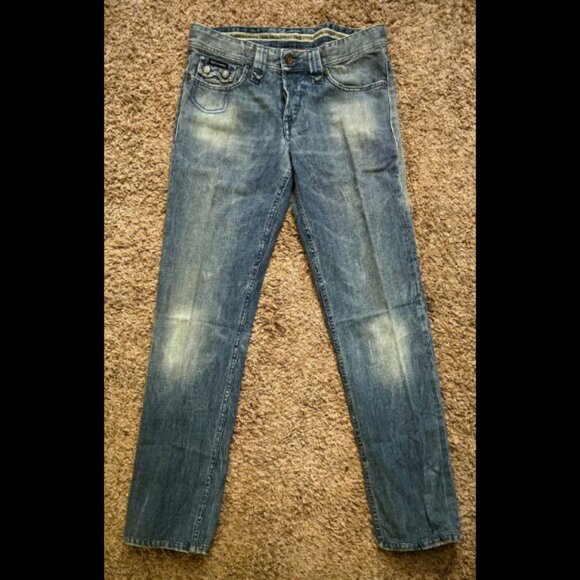 D&G Dolce & Gabbana Power Men's Jeans 32 Vintage